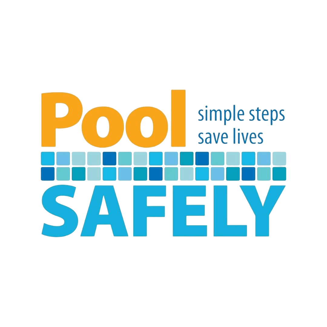 Pool Safety Logo on a Transparent Background